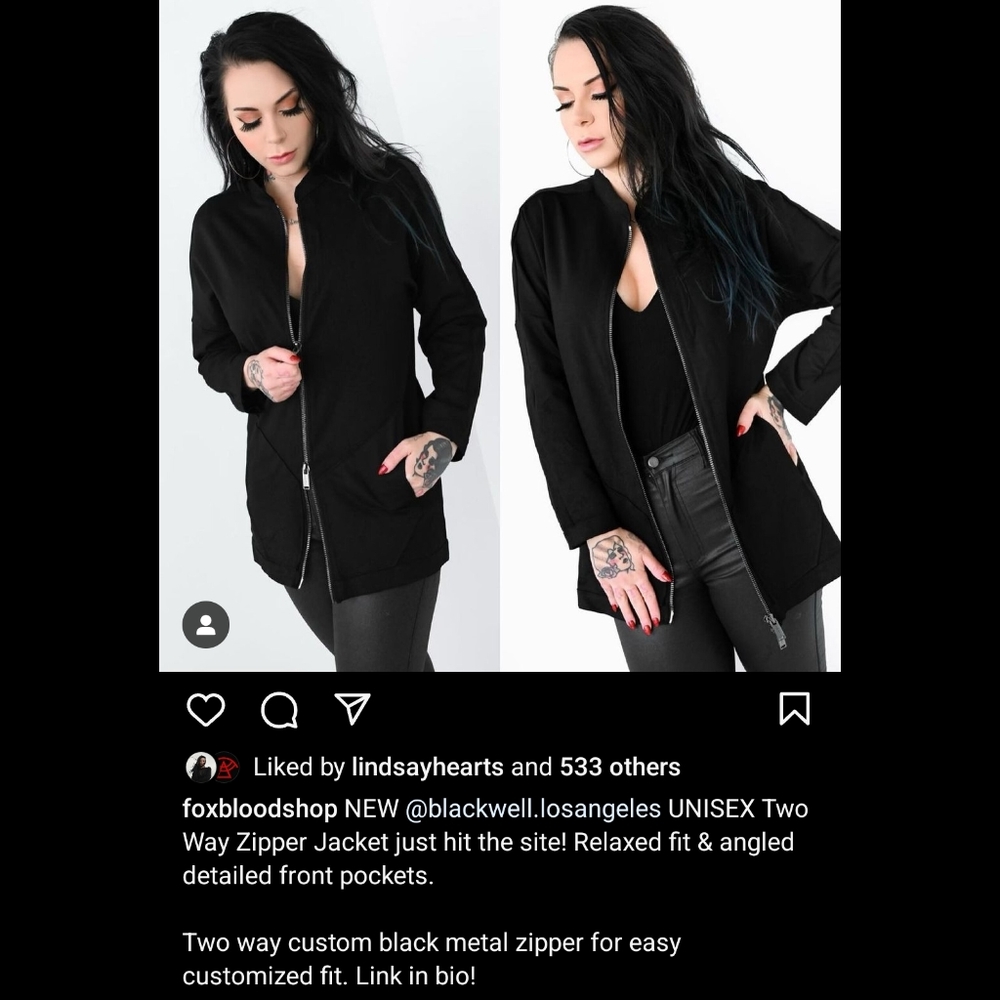 Foxblood/Blackwell unisex jacket